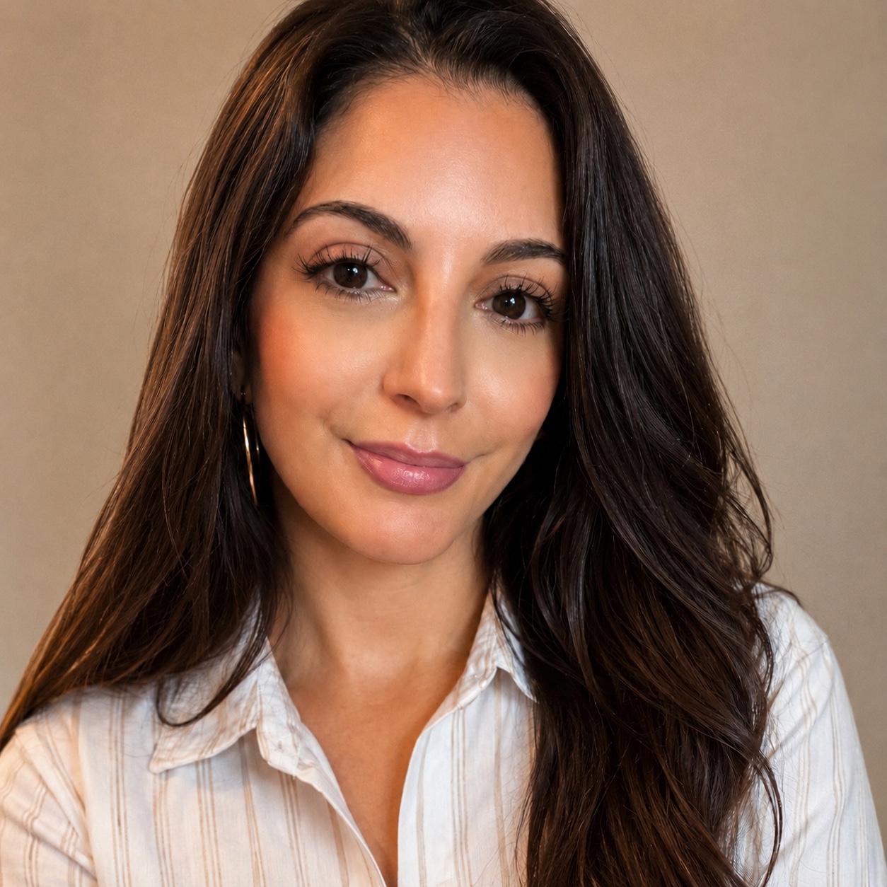 Veronica smiling